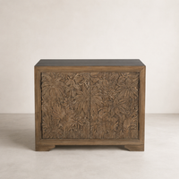Castaway 2 Door Cabinet - Mud Grey