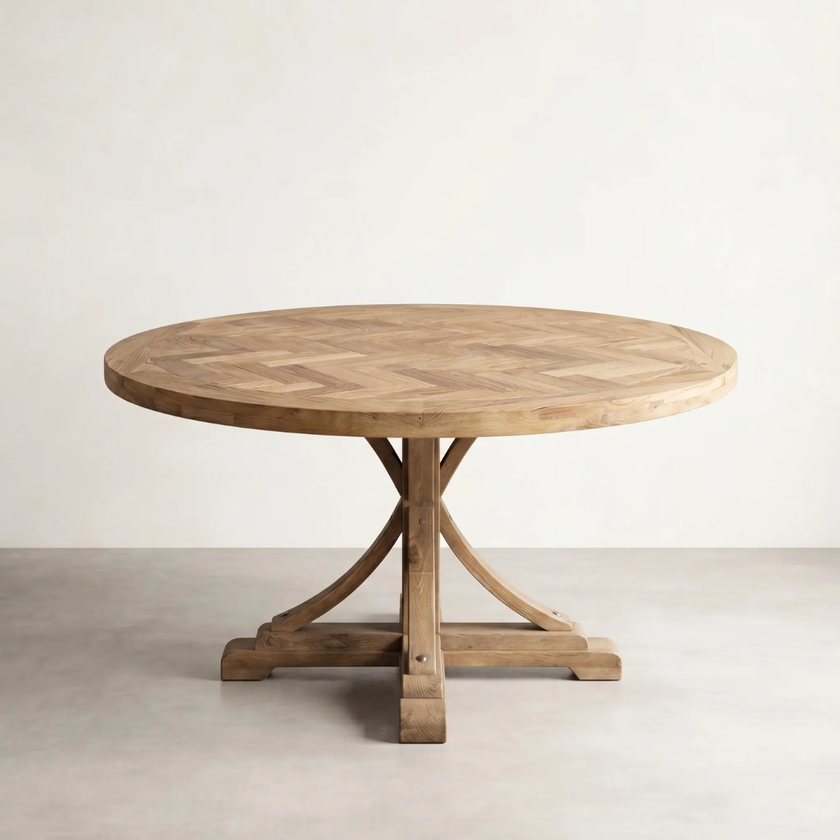 round dining table