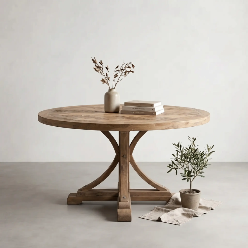 round dining table