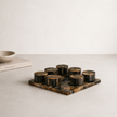 Ordo Tic Tac Toe Set — Brass Resin