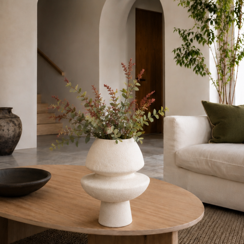 ivory vase