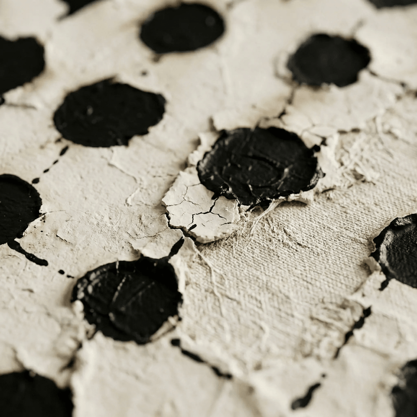 Ochre Rhythm Canvas Wall Art | Coastalis Living + Design