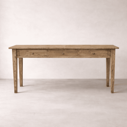 Dunes Parquet Console Table — 3 Drawer | Coastalis Living + Design