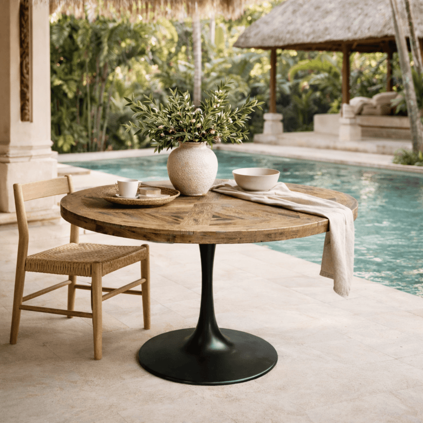 Dunes Round Dining Table | Coastalis Living + Design