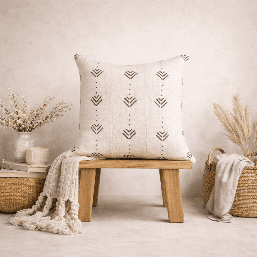 Mudcloth Cushion VII | Coastalis Living + Design