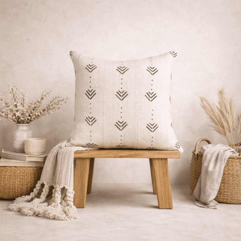 Mudcloth Cushion VII | Coastalis Living + Design