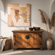 Músico — Canvas Print (120×120 cm) | Coastalis Living + Design