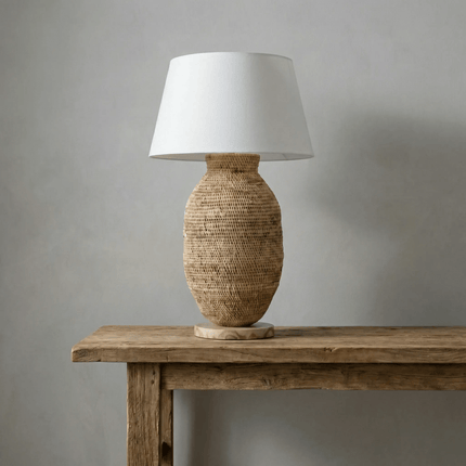 Natural Buhera Lamp | Coastalis Living + Design
