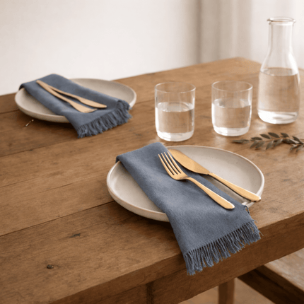 Panama Napkin Set/4 — Denim - Coastalis