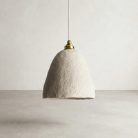 Her Hands Coffee Ripple Pendant Light — Small