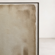 Settled Canvas Wall Art — darker sediment-like passages gathering at the edges