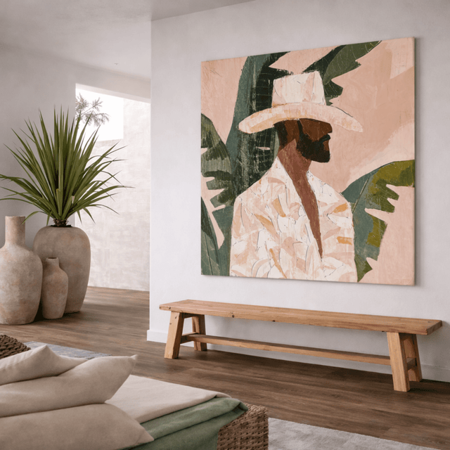 Sol Bravio — Canvas Print (120 × 120 cm) | Coastalis Living + Design