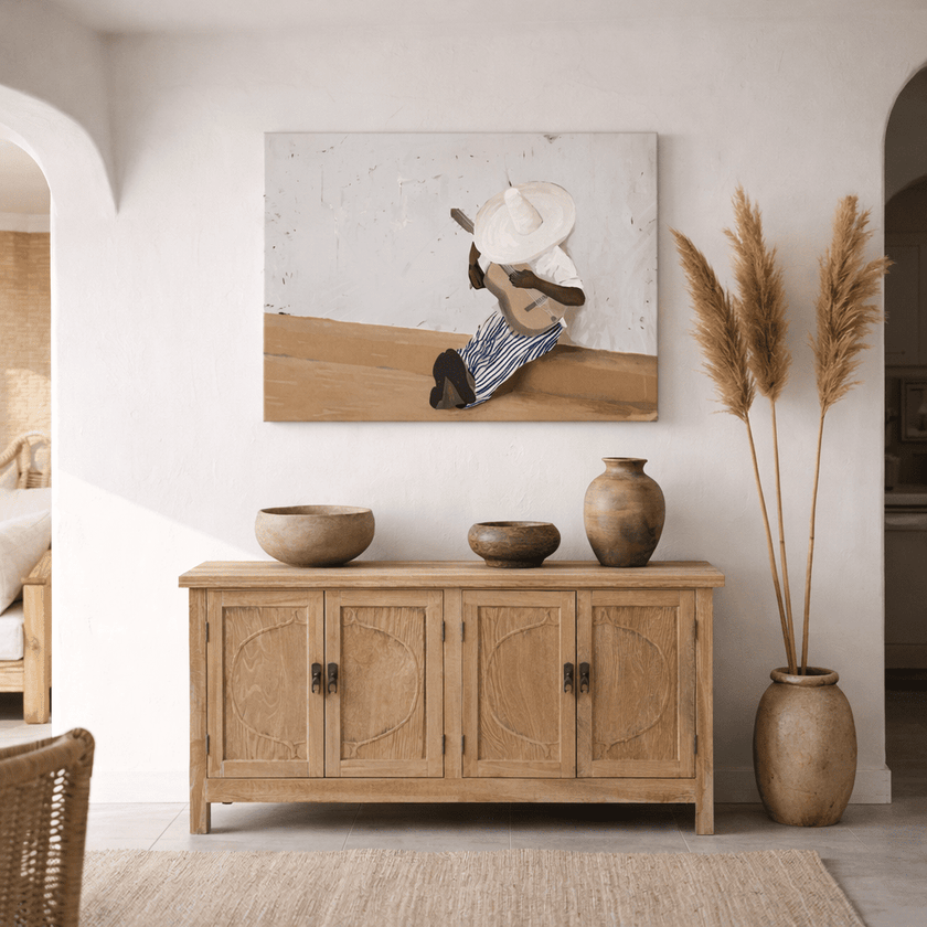 Sueños Musicales — Palma Collection Canvas Print | Coastalis Living + Design