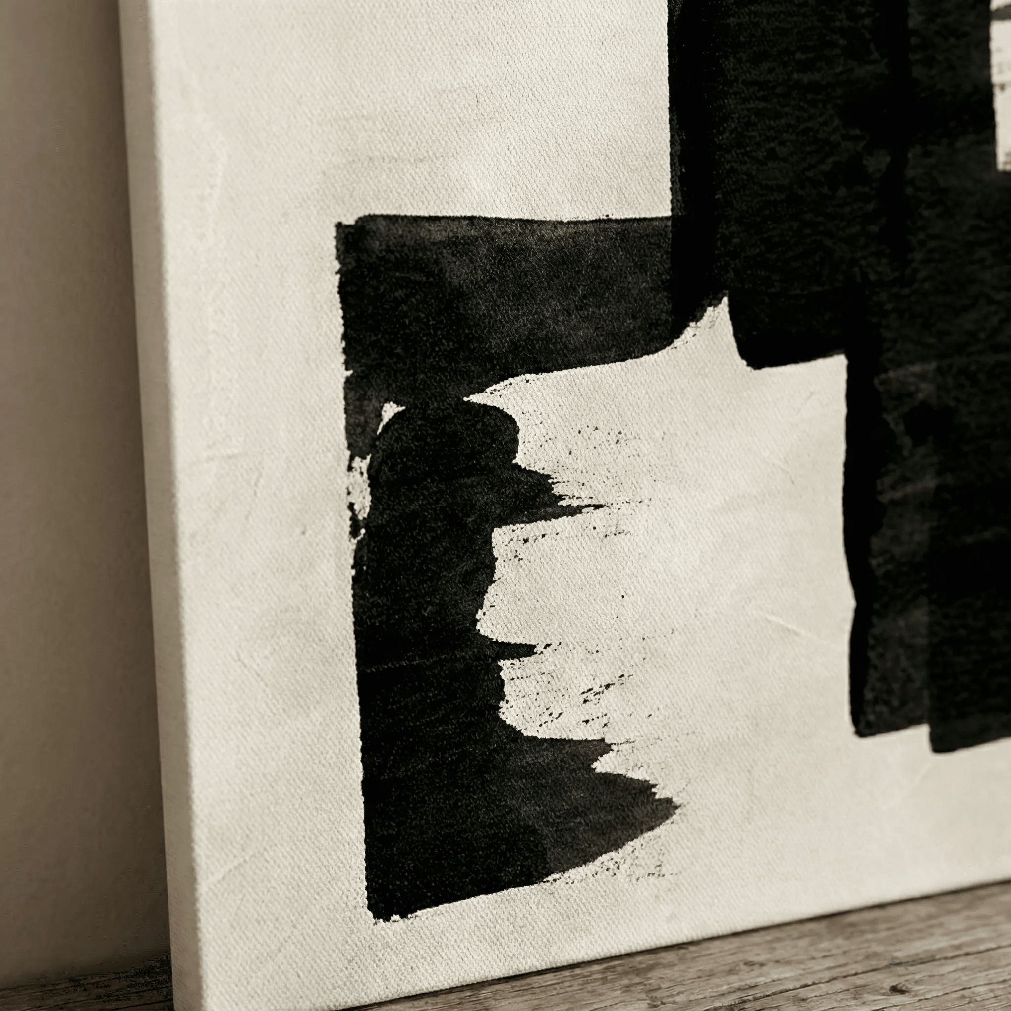 The Grace of Aging Black II — Canvas Art Print | Coastalis Living + Design