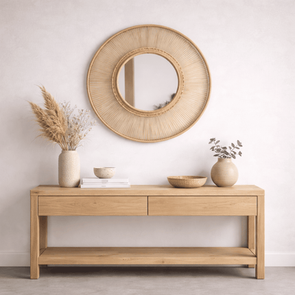 The Malawi Natural Mirror | Coastalis Living + Design