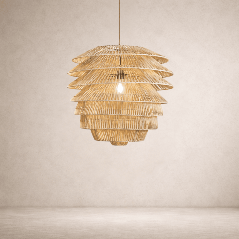 The Saba Rattan Ceiling Pendant | Coastalis Living + Design
